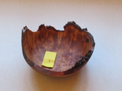 Burr natural edge bowl by Keith Leonard